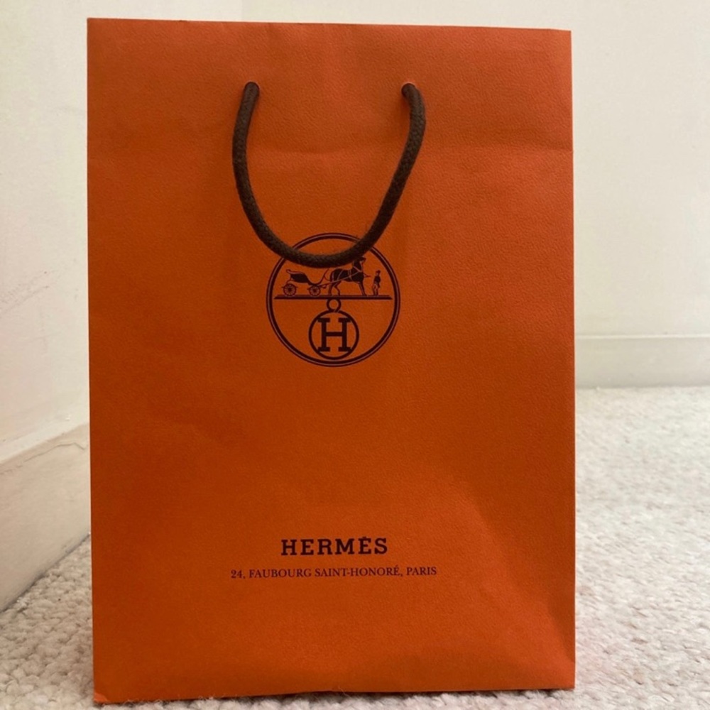 Hermes paper shopping bag